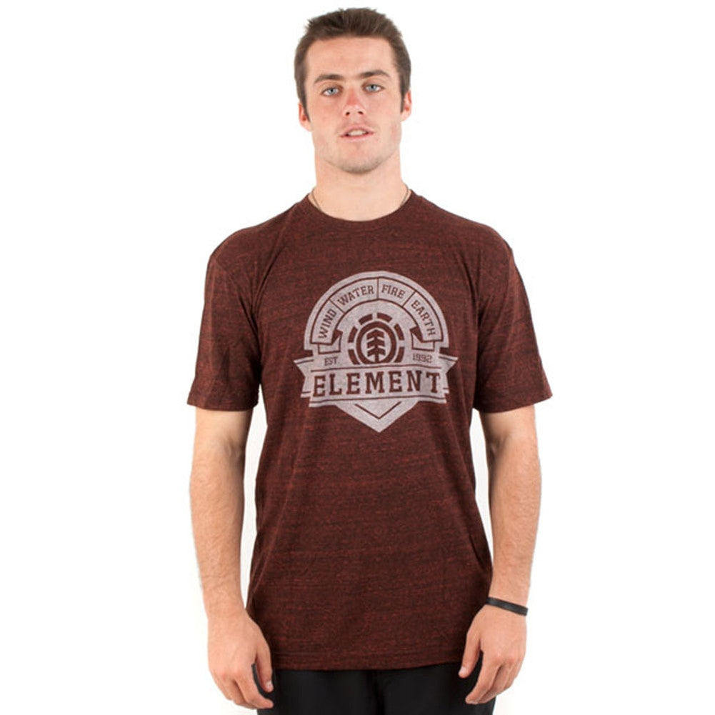 Element - Homerun Merlot T-Shirt Men's T-Shirts Element LG Maroon 