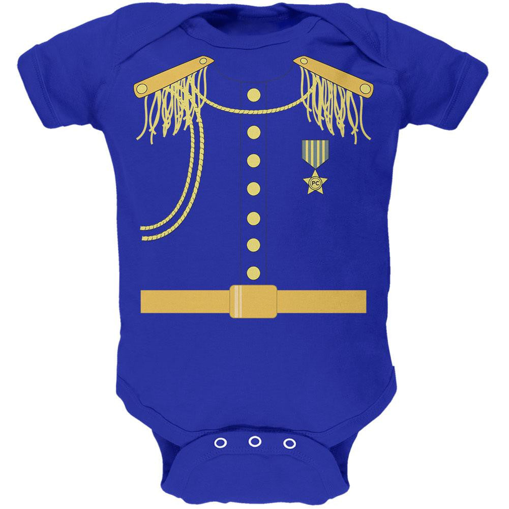 Halloween Prince Charming Costume Royal Soft Baby One Piece Baby One Piece Old Glory 0-3M Blue 