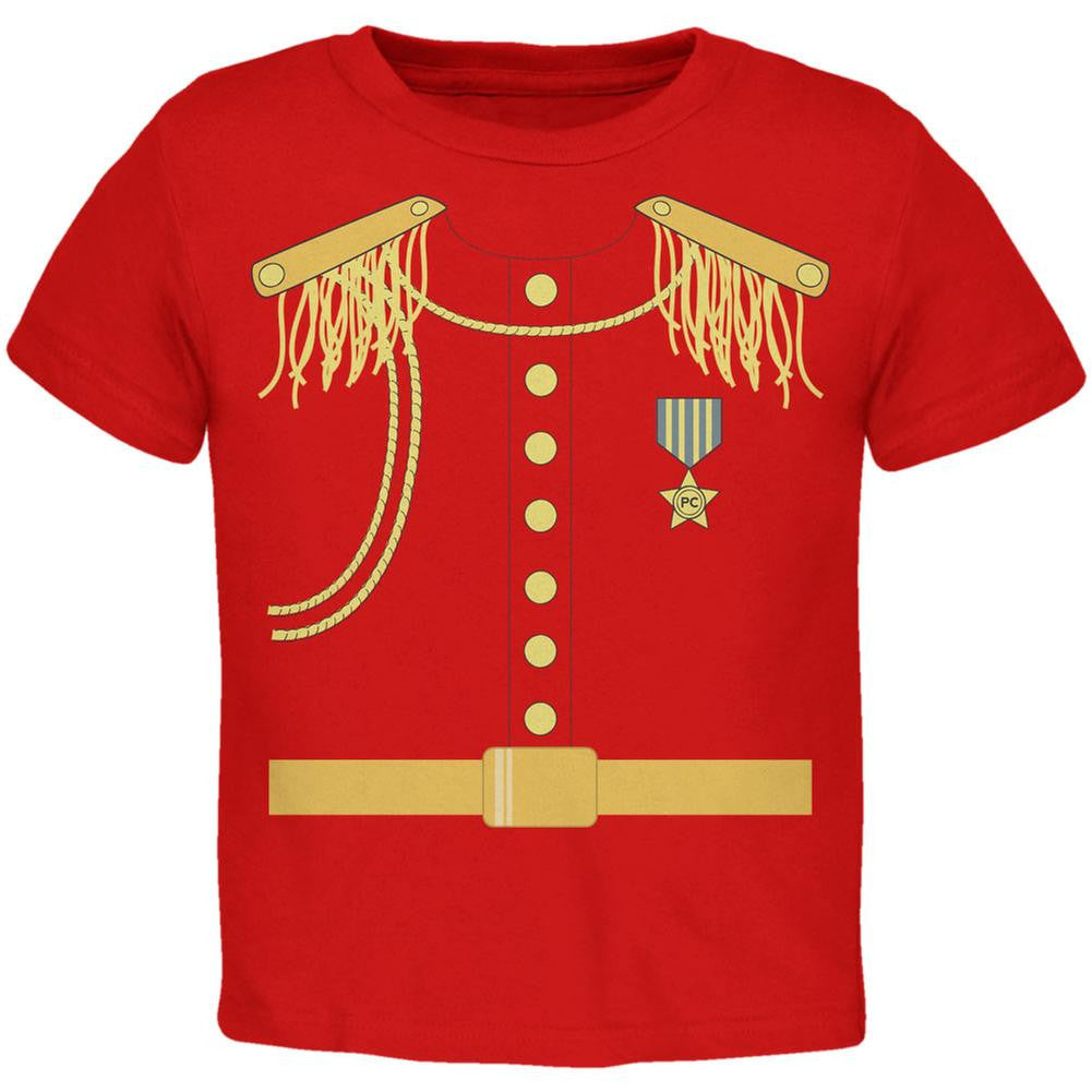 Halloween Prince Charming Costume Red Toddler T-Shirt Toddler T-Shirts Old Glory   