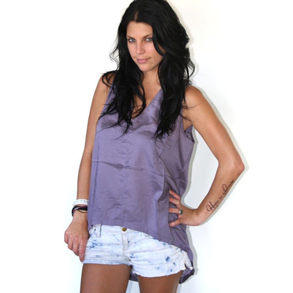 Element - Leona Mulberry Juniors Tank Top Juniors Tank Tops Element LG Purple