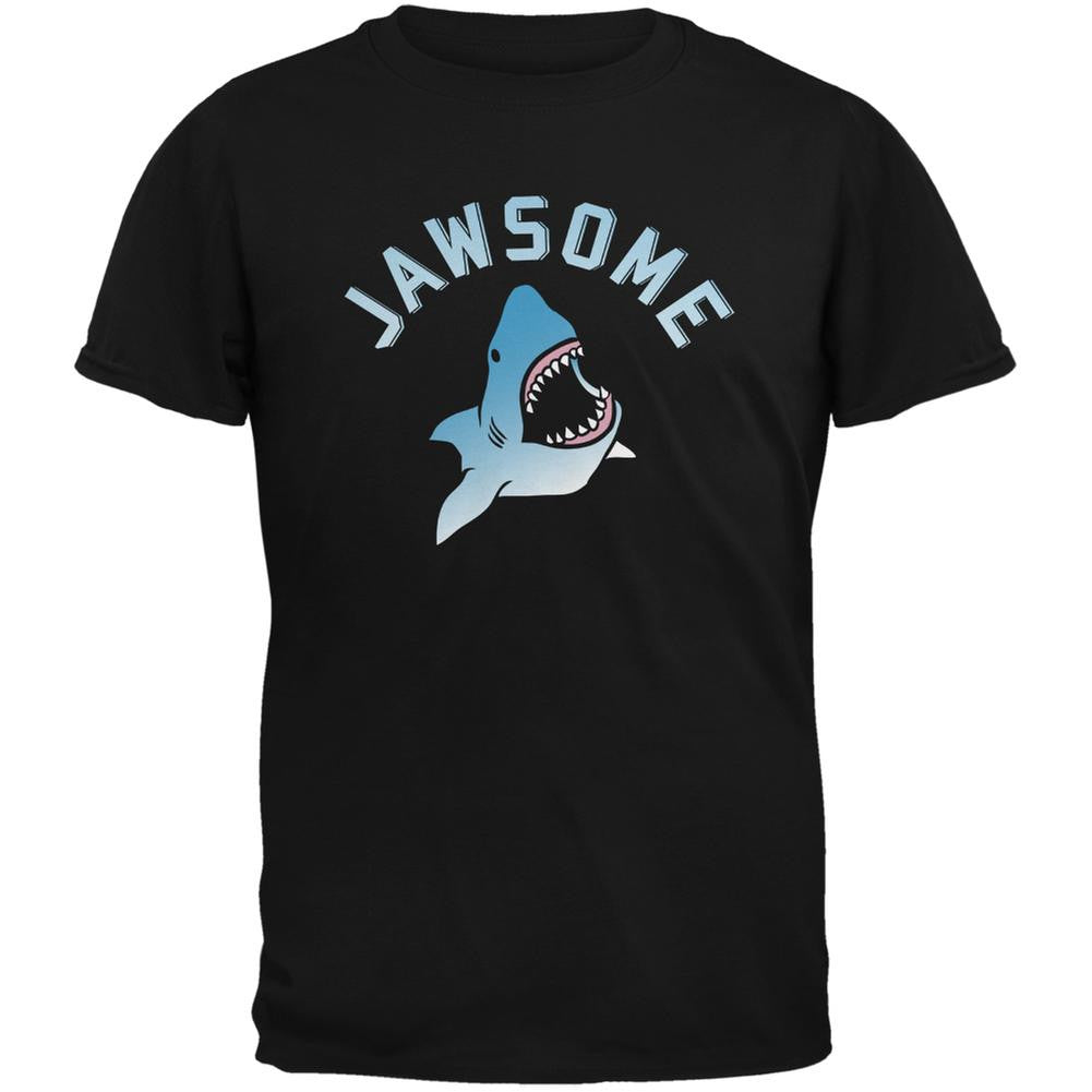 Jawsome Black Youth T-Shirt Youth T-Shirts Old Glory LG Black 