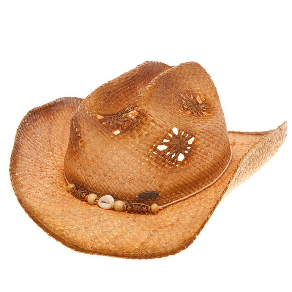 Rip Curl - Beachy Women's Straw Cowgirl Hat Women's Hats Old Glory   