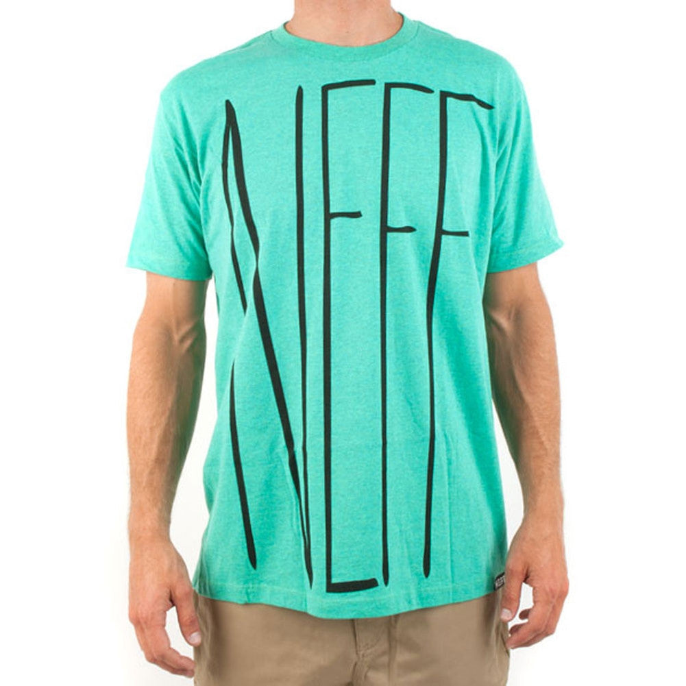 Neff - Drifter Mint Heather Premium T-Shirt Men's T-Shirts Neff   