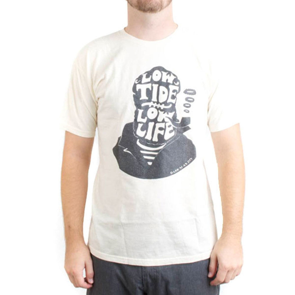 Dark Seas - Smoke Signals Hard Wash T-Shirt Men's T-Shirts Dark Seas LG Off-White