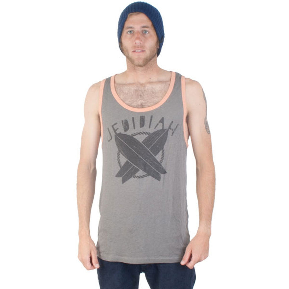 Jedidiah - Scout Charcoal Adult Tank Top Men's Tank Tops Jedidiah   