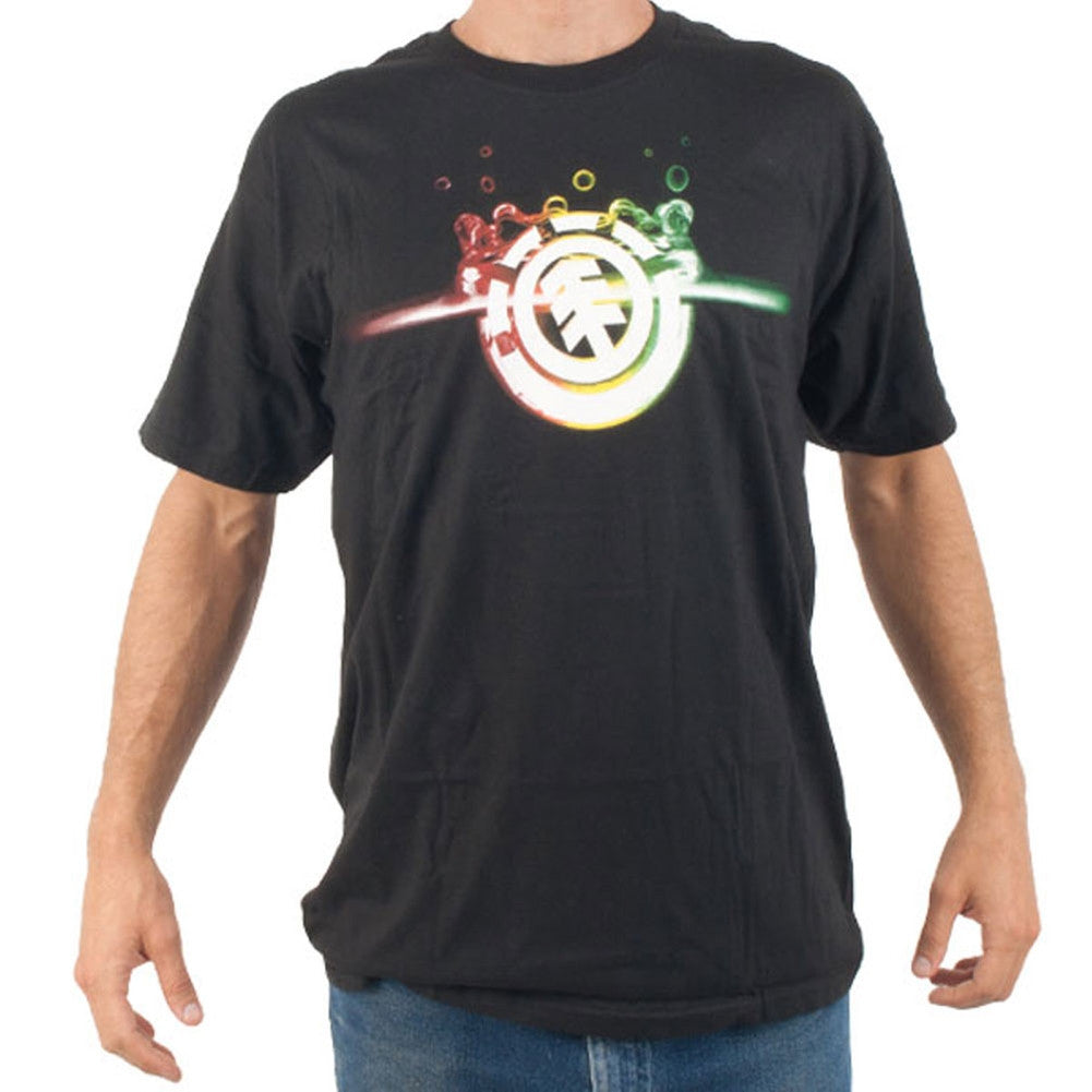 Element - Drip Black T-Shirt Men's T-Shirts Element   