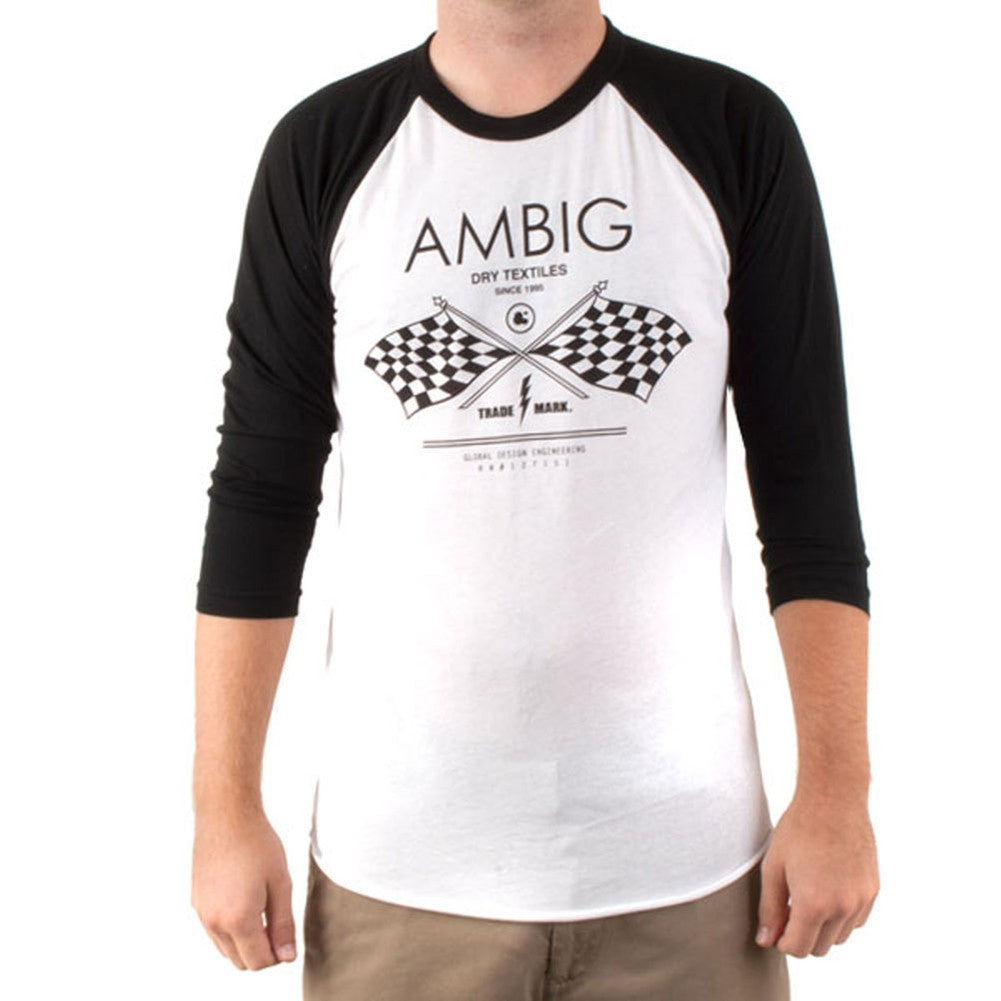 Ambiguous - Racing Team Adult Raglan T-Shirt Men's Raglans Ambiguous XL Multi