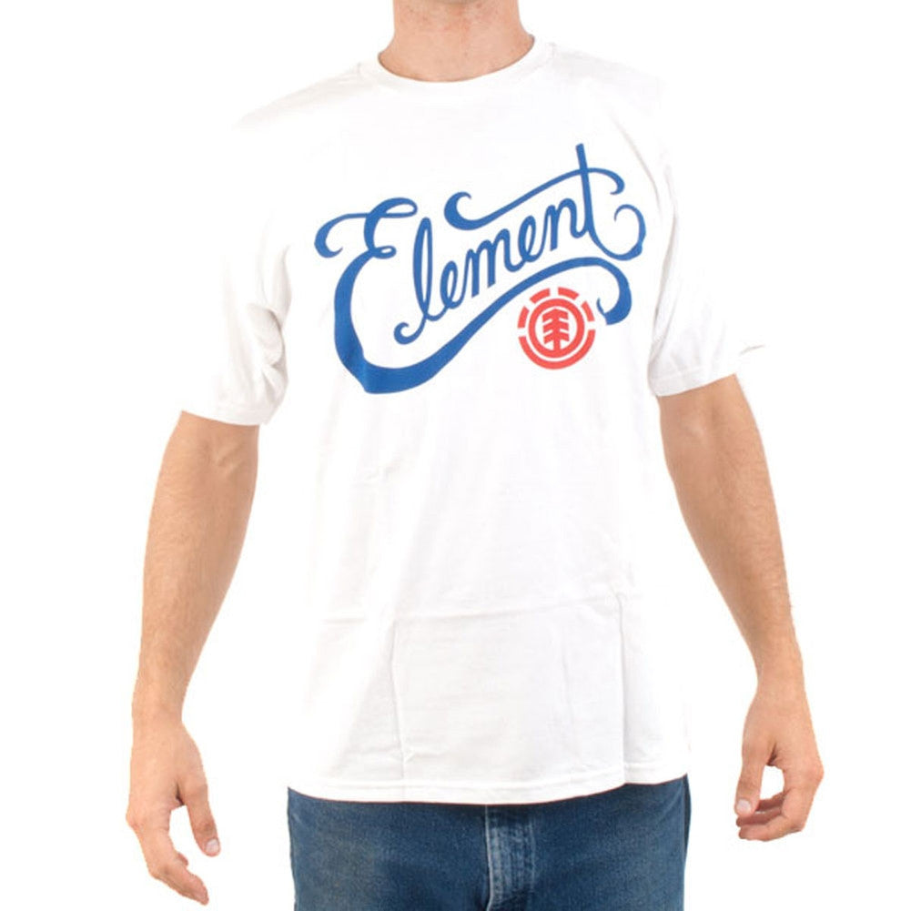 Element - Old Town White T-Shirt Men's T-Shirts Element MD White