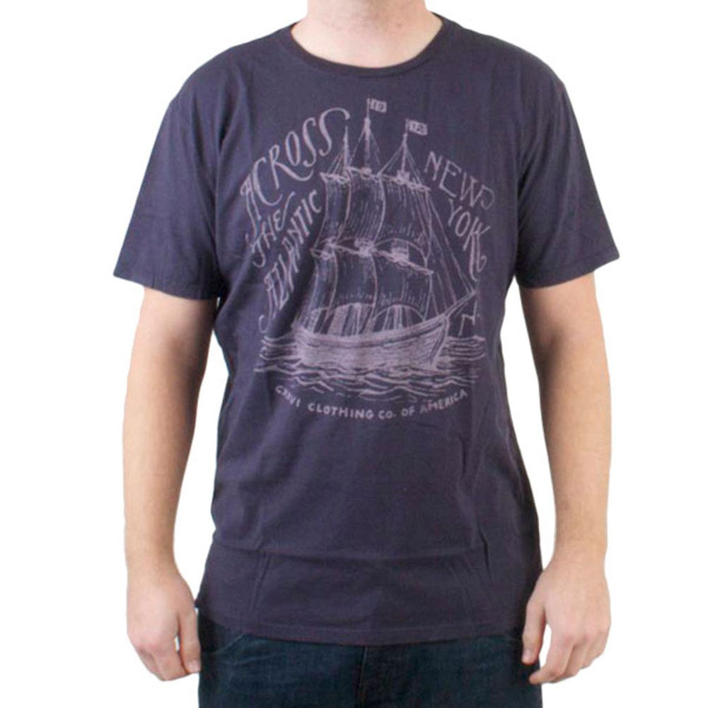 CXXVI Clothing - Ship Ink Blue T-Shirt Men's T-Shirts CXXVI MD Dark Blue