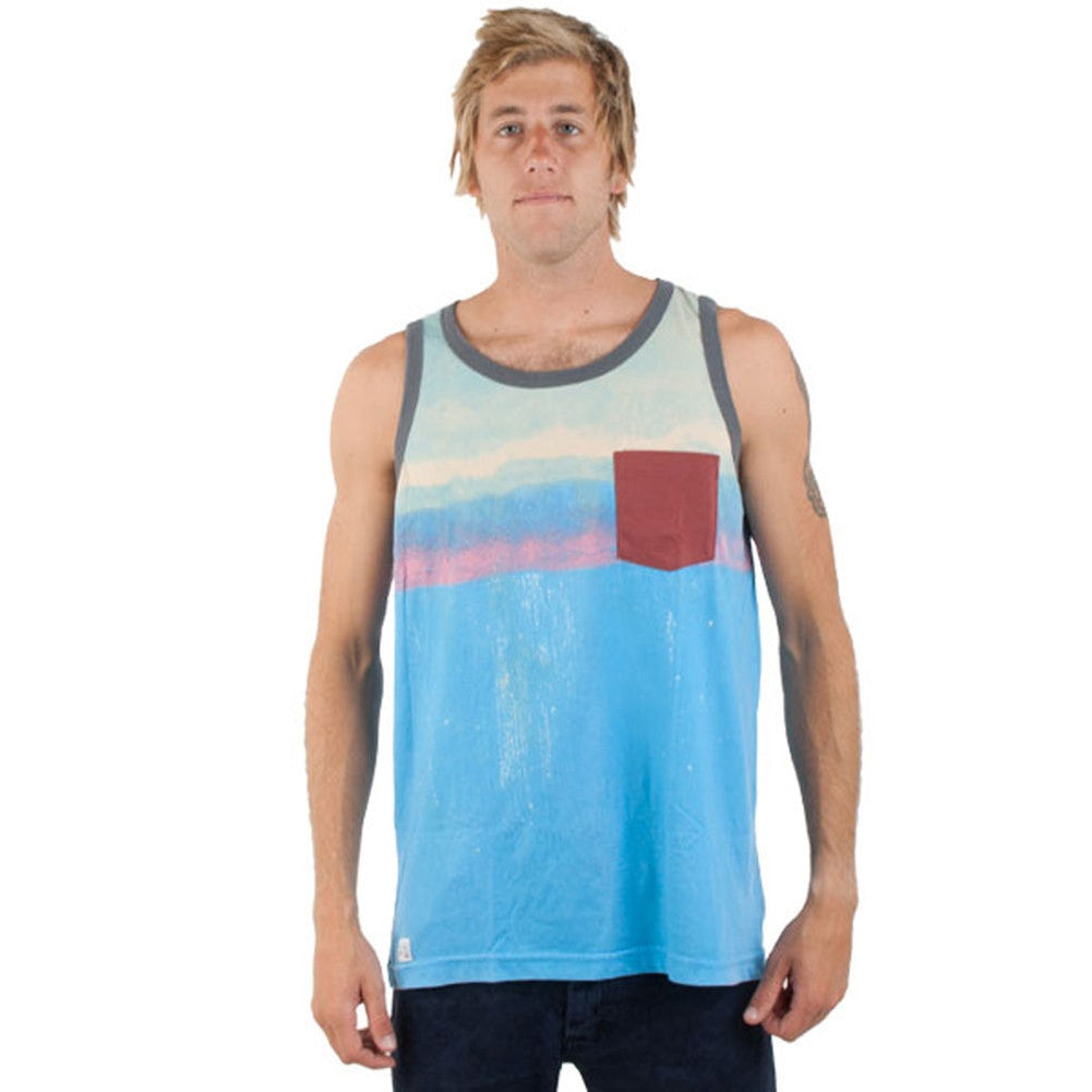 Katin - Alcatraz Blue Adult Tank Top Men's Tank Tops Katin   