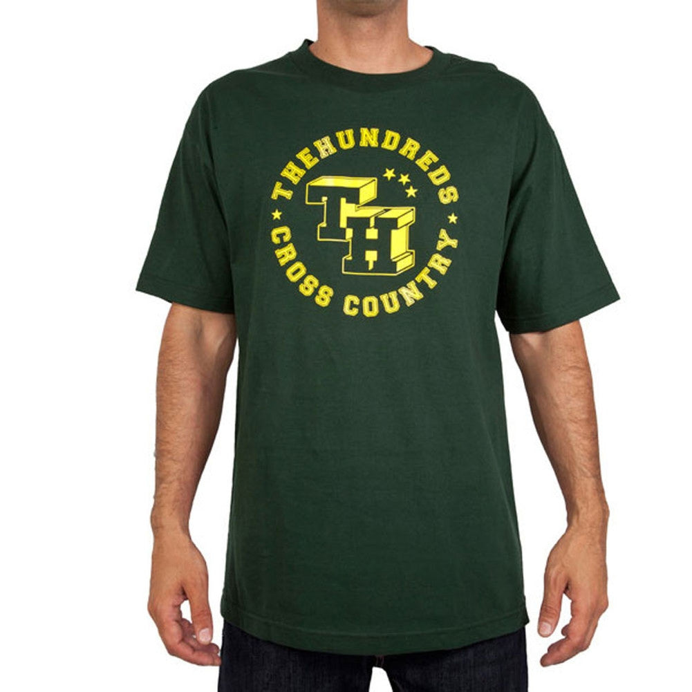 The Hundreds - Track Forest Green T-Shirt Men's T-Shirts The Hundreds   