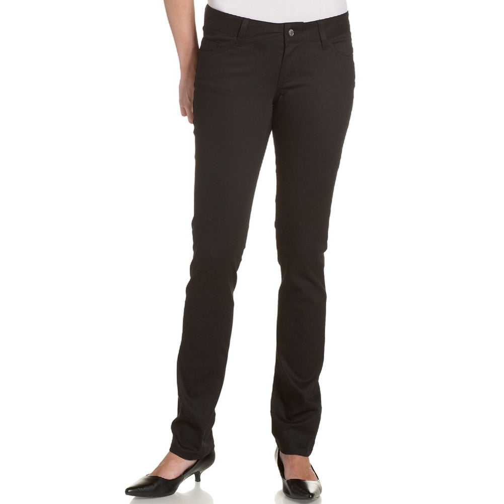 Dickies Girl - 164 Classic Skinny Mid Rise Black Jeans Women's Pants Dickies Girl 1 Black 
