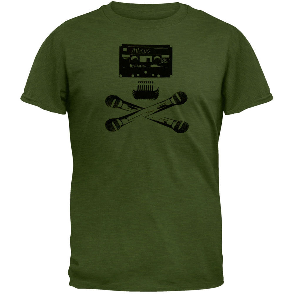 Atticus - Skullsette Olive Adult T-Shirt Men's T-Shirts Atticus XS Olive 