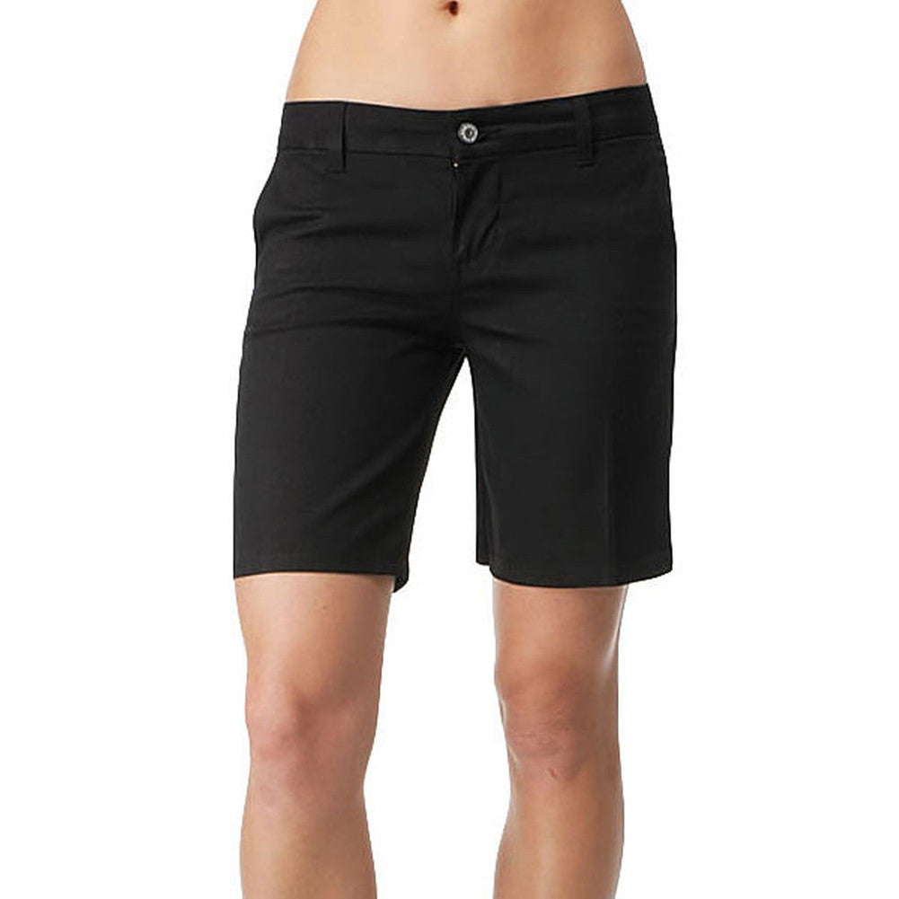 Dickies Girl - 8" Bull Tomboy Black Juniors Shorts Juniors Shorts Dickies Girl 3 Black 