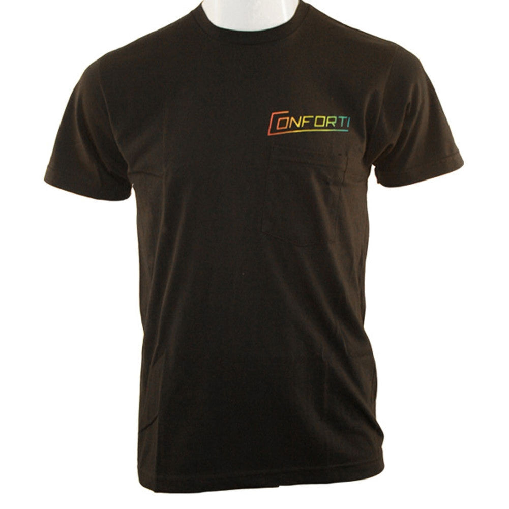 Conforti - Zuma Black T-Shirt Men's T-Shirts Conforti LG Black