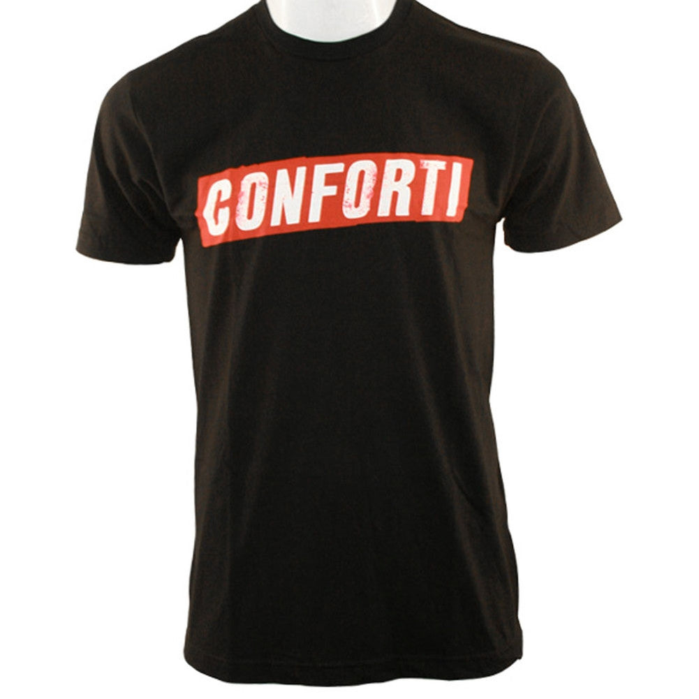 Conforti - Motel Black T-Shirt Men's T-Shirts Conforti SM Black 