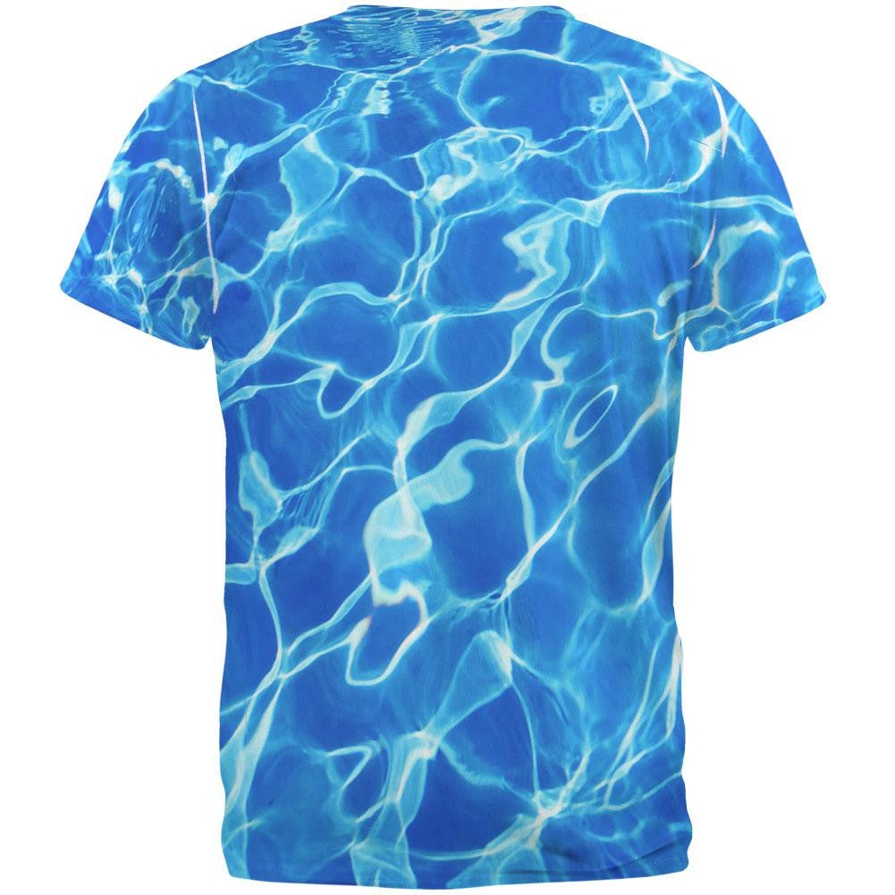 Water Reflections All Over Adult T-Shirt Men's T-Shirts Old Glory   