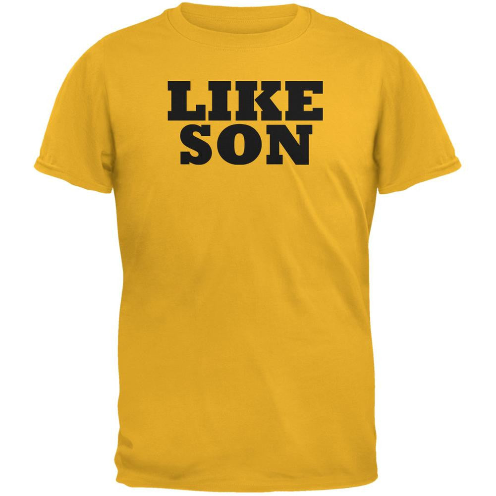 Like Son Buddy Shirt Gold Adult T-Shirt Men's T-Shirts Old Glory 2XL Yellow 