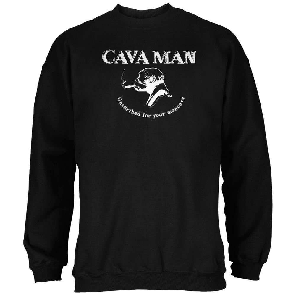 Cava Man Black Adult Sweatshirt Men's Sweatshirts Old Glory 2XL Black 