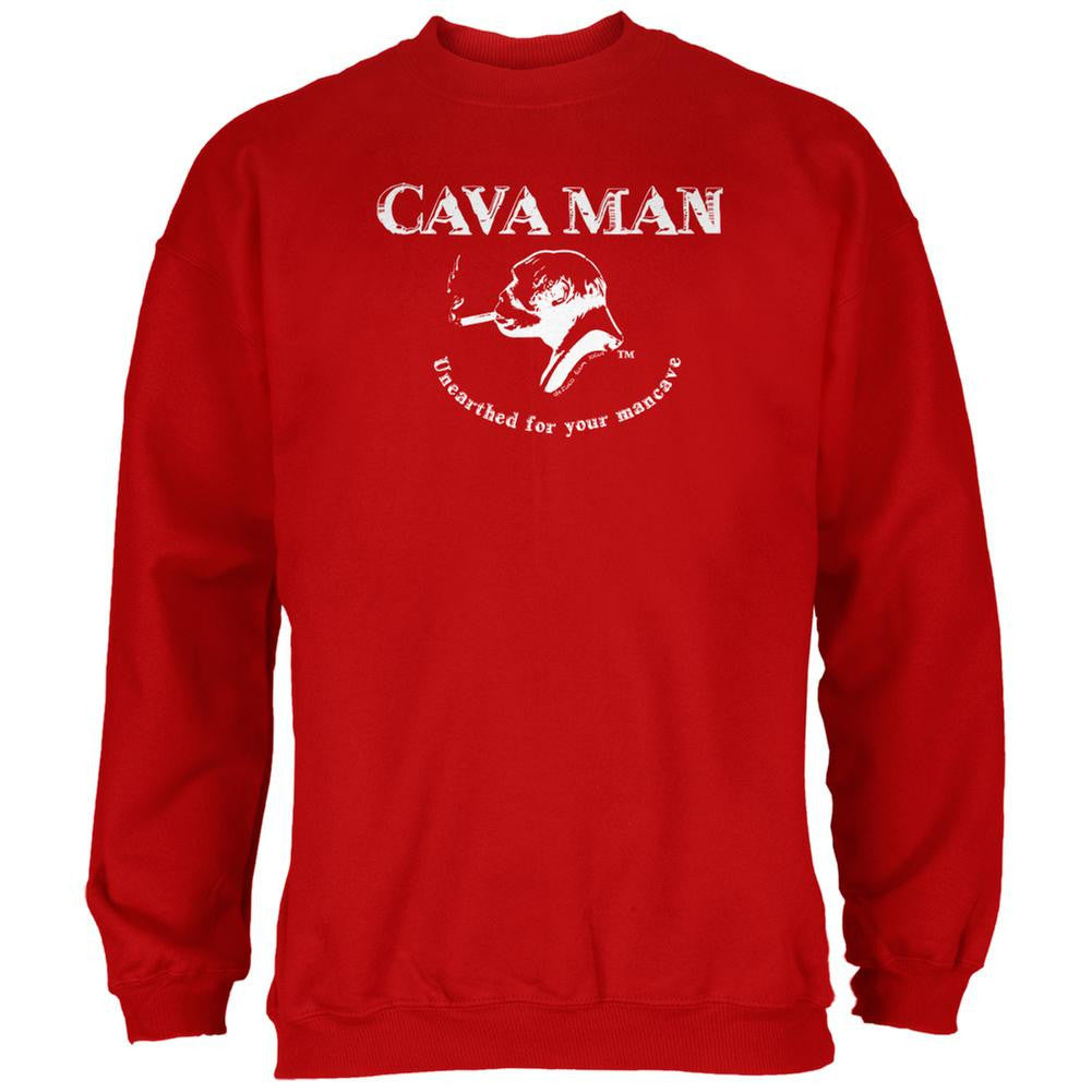 Cava Man Red Adult Sweatshirt Men's Sweatshirts Old Glory 2XL Red 