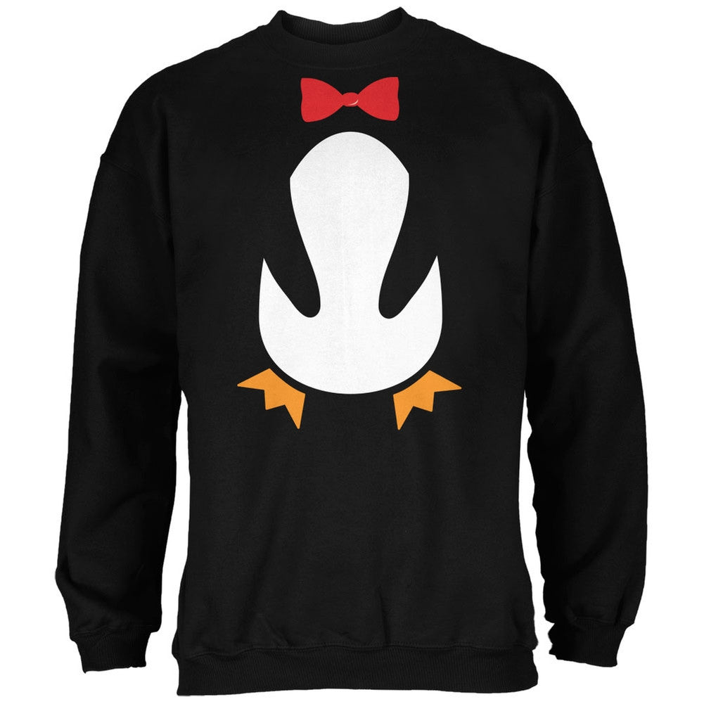 Halloween Penguin Costume Black Adult Sweatshirt Men's Sweatshirts Old Glory   