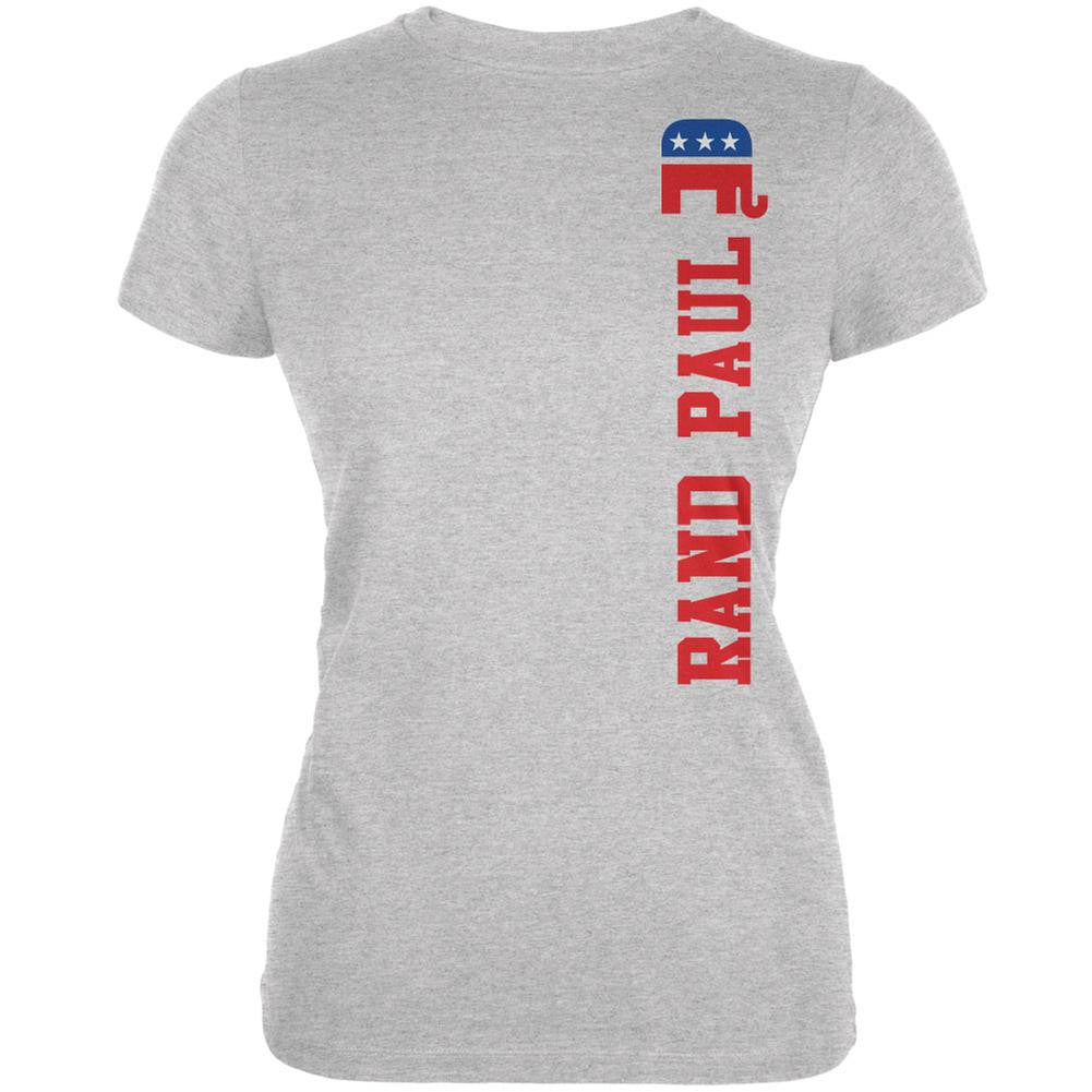 Election 2016 Team Rand Paul Heather Grey Juniors Soft T-Shirt Juniors T-Shirts Grateful Dead 2XL Grey 