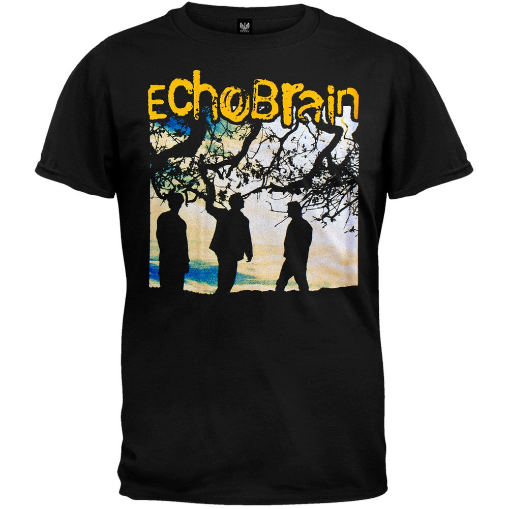 Echobrain - Silhouette - T-Shirt Men's T-Shirts Echobrain XL Black 