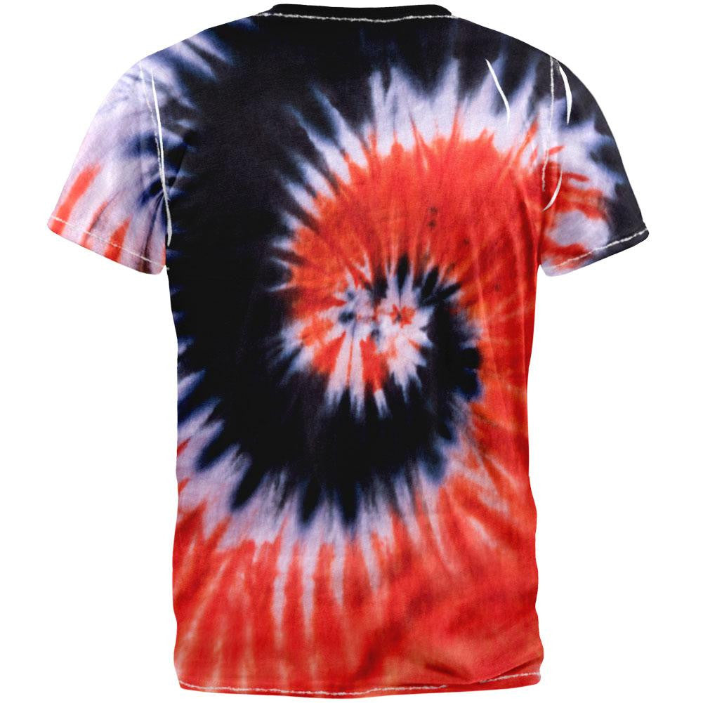 Tie Dye Eagle All Over Adult T-Shirt Men's T-Shirts Old Glory   