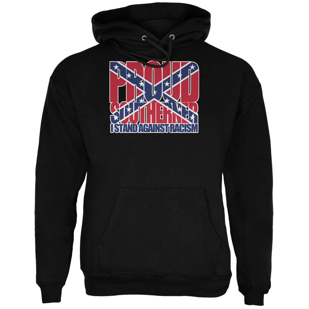 Proud Southerner Against Racism Black Adult Hoodie Men's Hoodies Old Glory 2XL Black 