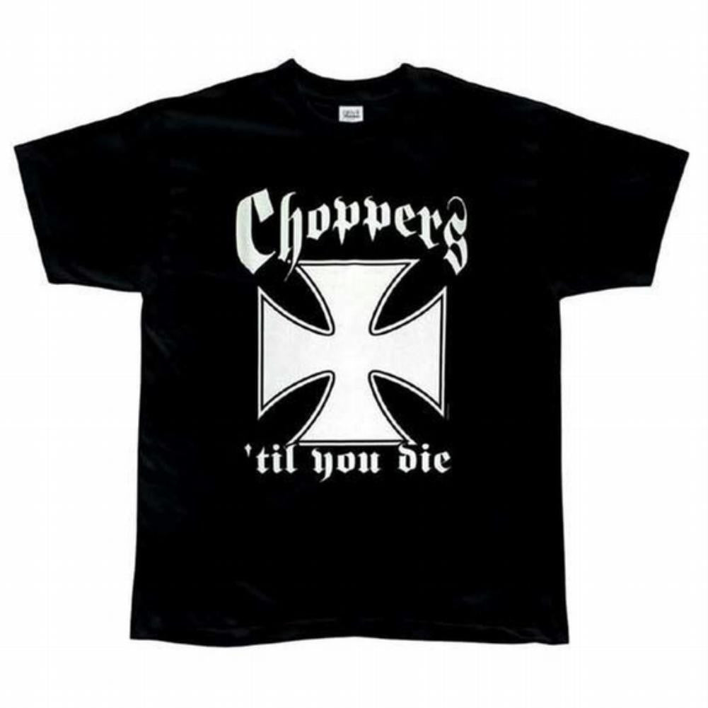 Choppers For Life - Adult Black Graphic Tee Men's T-Shirts West Coast Choppers 2XL Black 