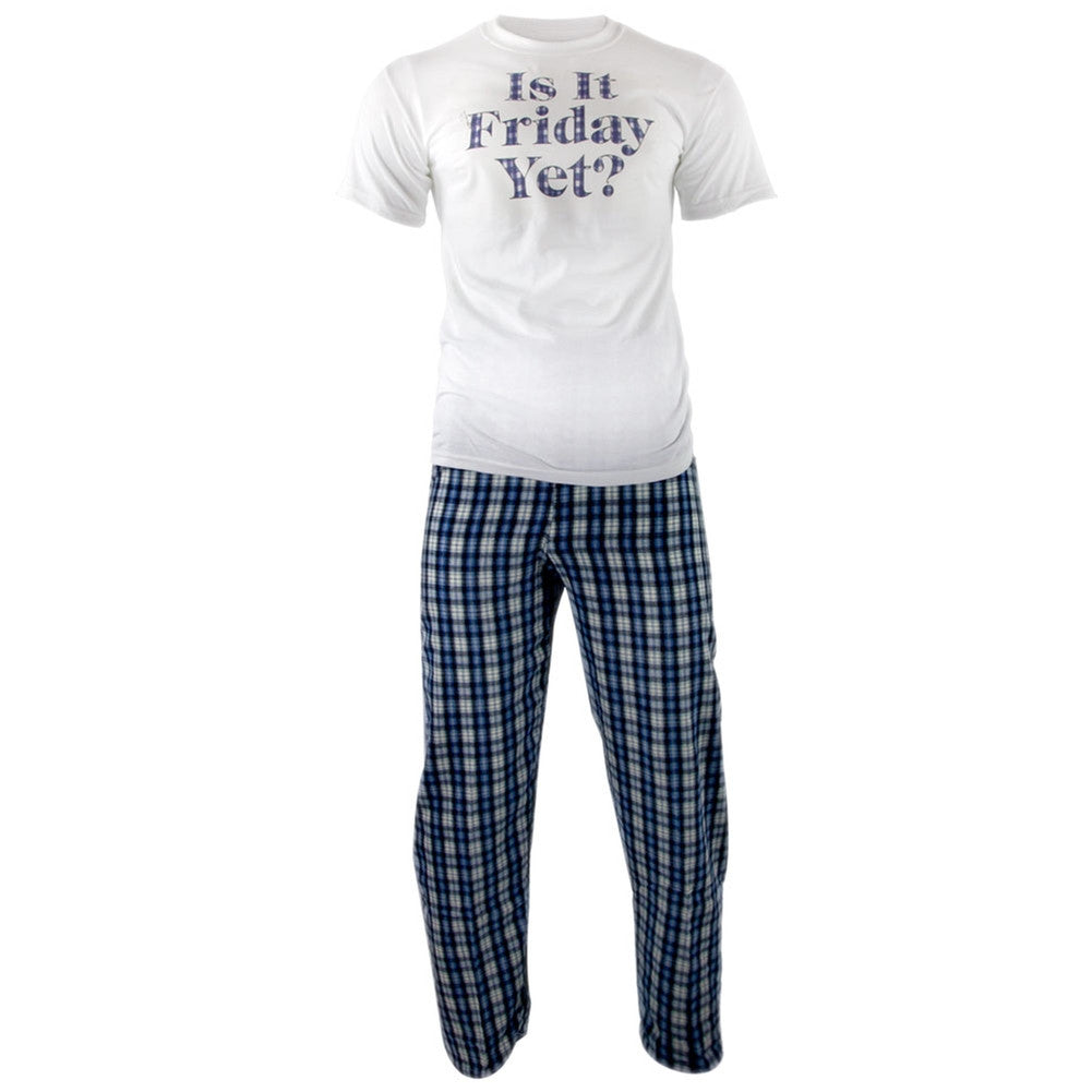 Is It Friday Yet Adult Sleepwear Set Men's Sleep Sets Old Glory   