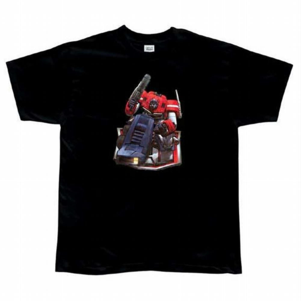 Transformers - Optimus Prime Black T-Shirt Men's T-Shirts Transformers   