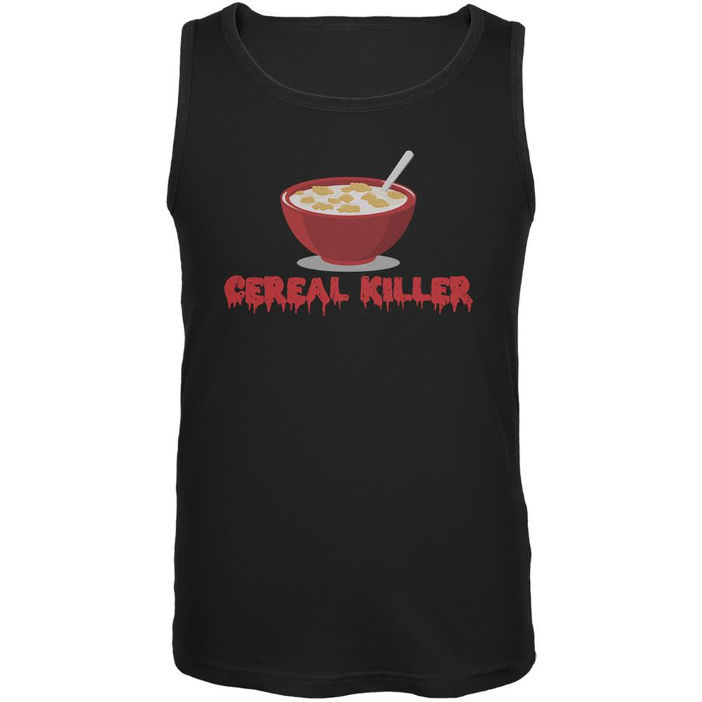 Cereal Killer Black Adult Tank Top Men's Tank Tops Old Glory 2XL Black 