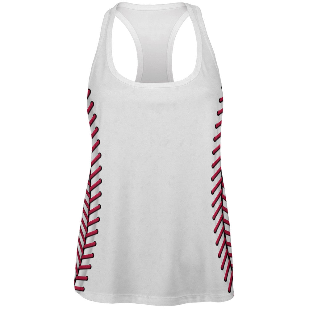 Baseball Costume All Over Womens Work Out Tank Top Women's Tank Tops Old Glory 2XL Multi 