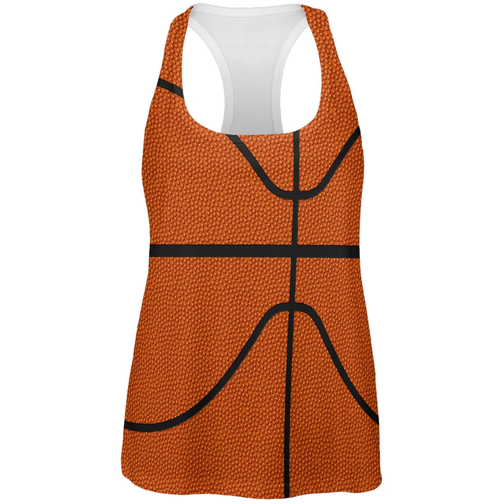 Basketball Costume All Over Womens Work Out Tank Top Women's Tank Tops Old Glory SM Multi 