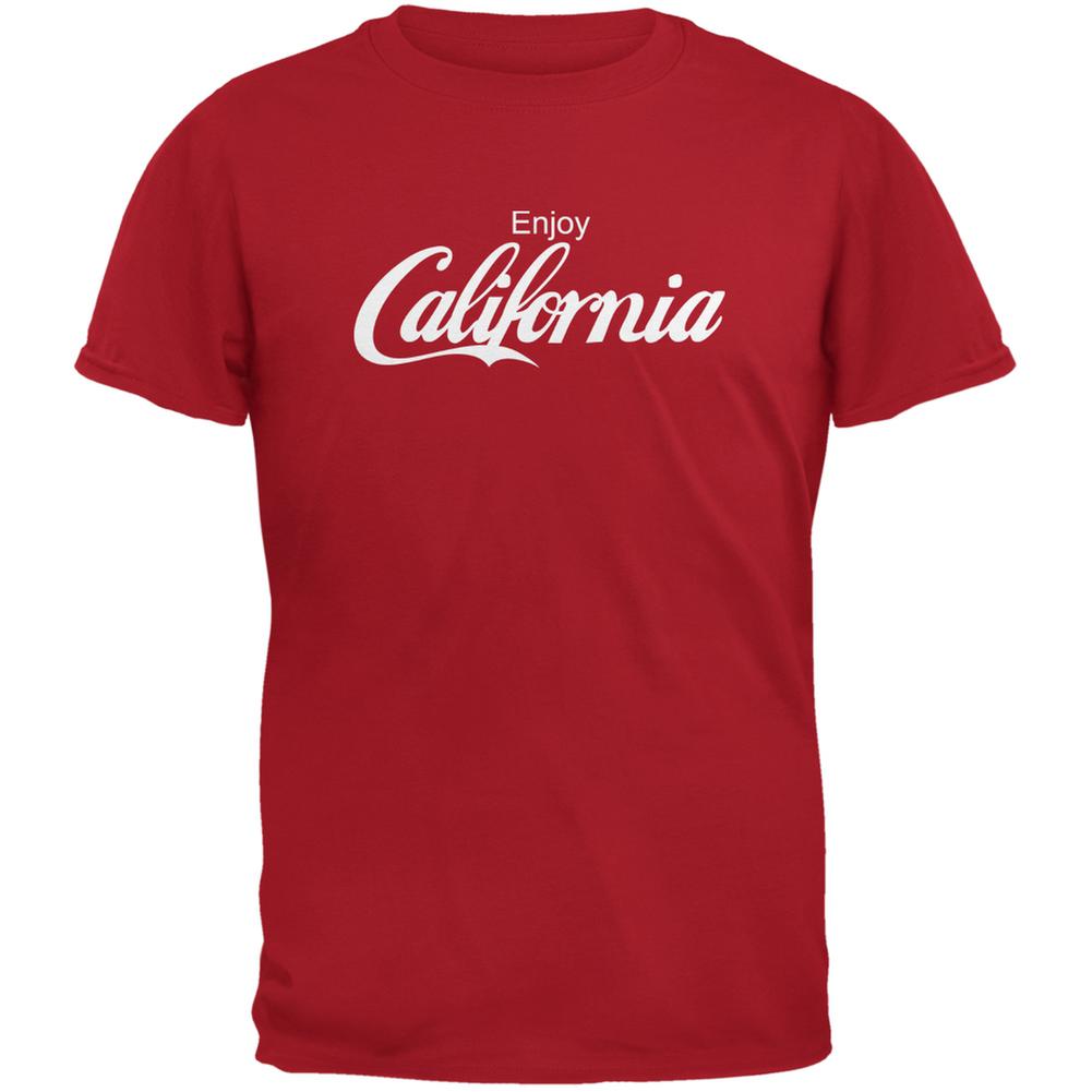 Enjoy California Red Youth T-Shirt Youth T-Shirts Old Glory LG Red 