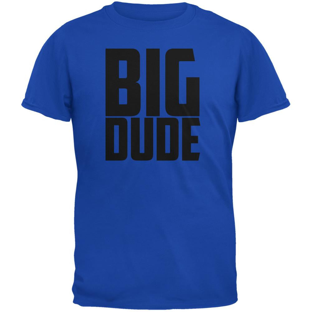 Big Dude Buddy Shirt Royal Adult T-Shirt Men's T-Shirts Old Glory 2XL Blue 