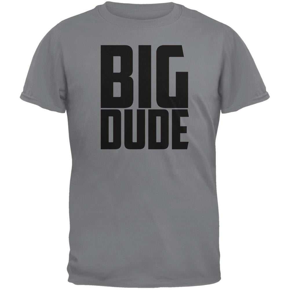 Big Dude Buddy Shirt Storm Grey Adult T-Shirt Men's T-Shirts Old Glory 2XL Grey 