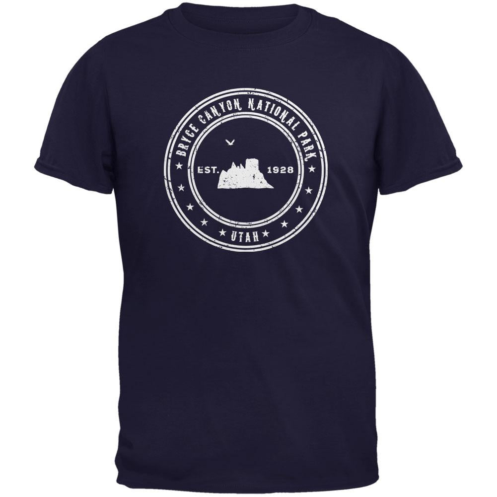 Bryce Canyon National Park Navy Youth T-Shirt Youth T-Shirts Old Glory LG Blue 