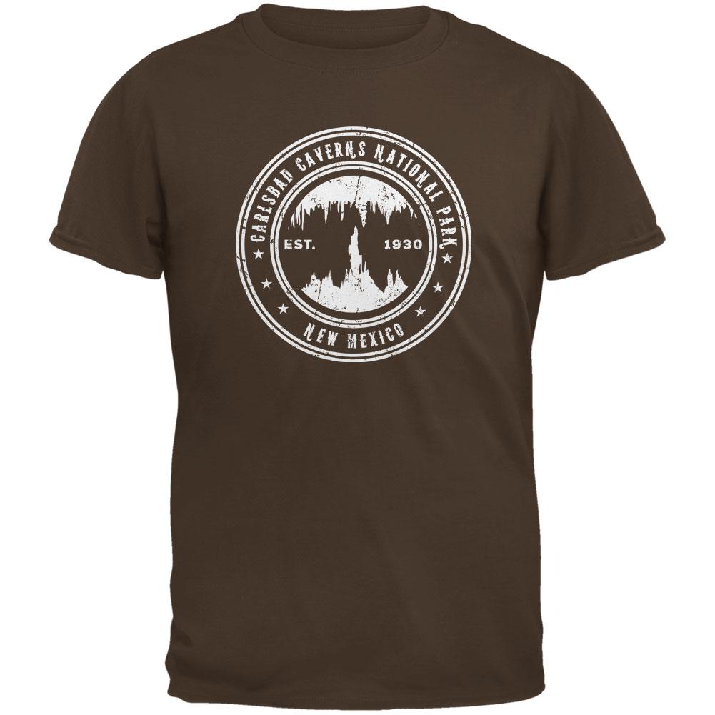 Carlsbad Caverns National Park Brown Youth T-Shirt Youth T-Shirts Old Glory LG Brown 