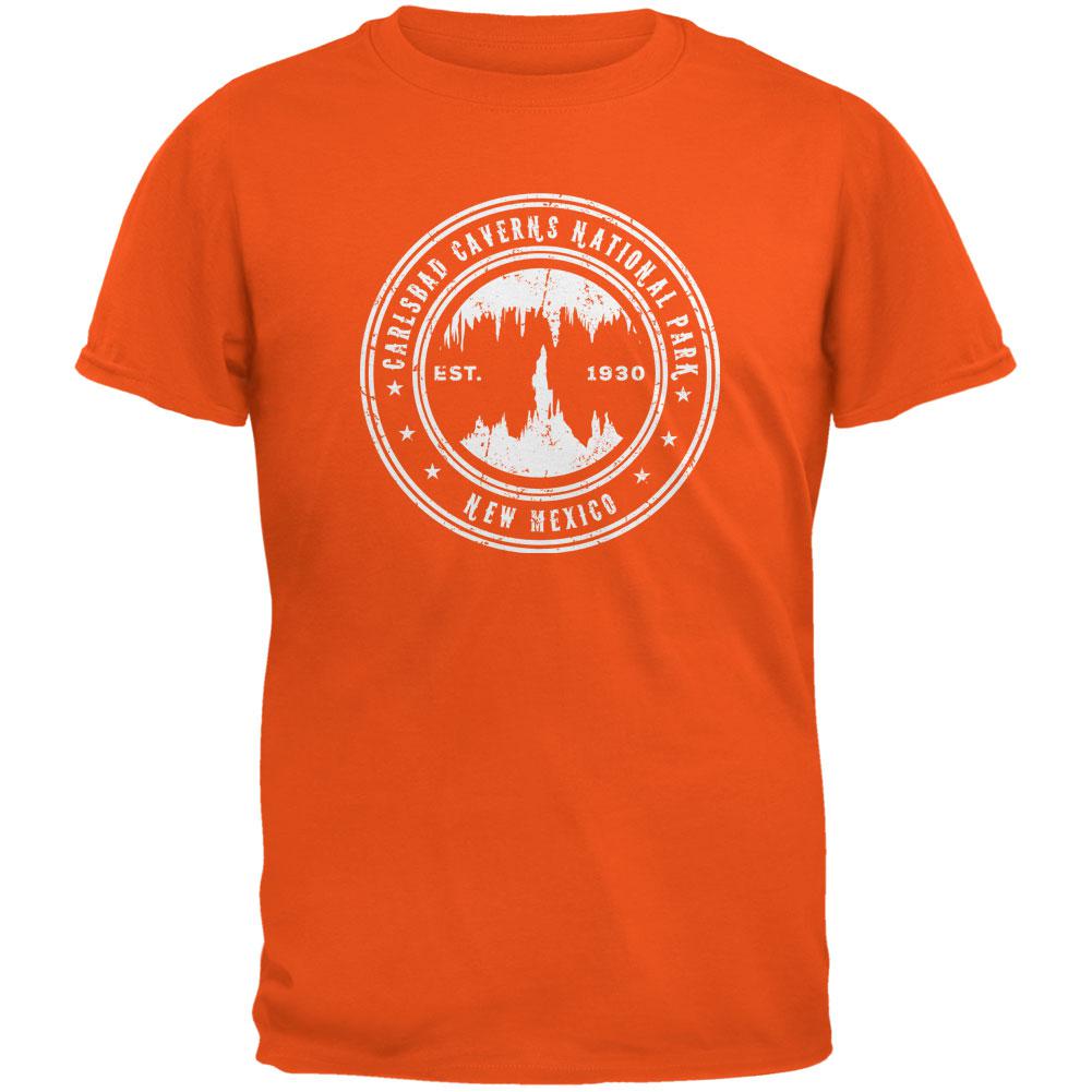 Carlsbad Caverns National Park Orange Youth T-Shirt Youth T-Shirts Old Glory LG Orange 