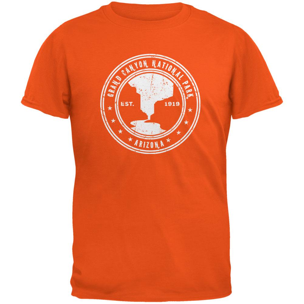 Grand Canyon National Park Orange Youth T-Shirt Youth T-Shirts Old Glory LG Orange 