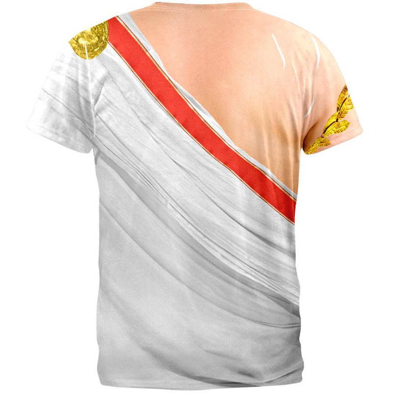 Roman Toga Costume All Over Adult T-Shirt Men's T-Shirts Old Glory   