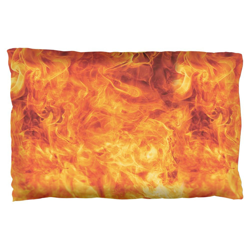 Flames Pillow Case Pillowcases Old Glory OS Multicoloured 