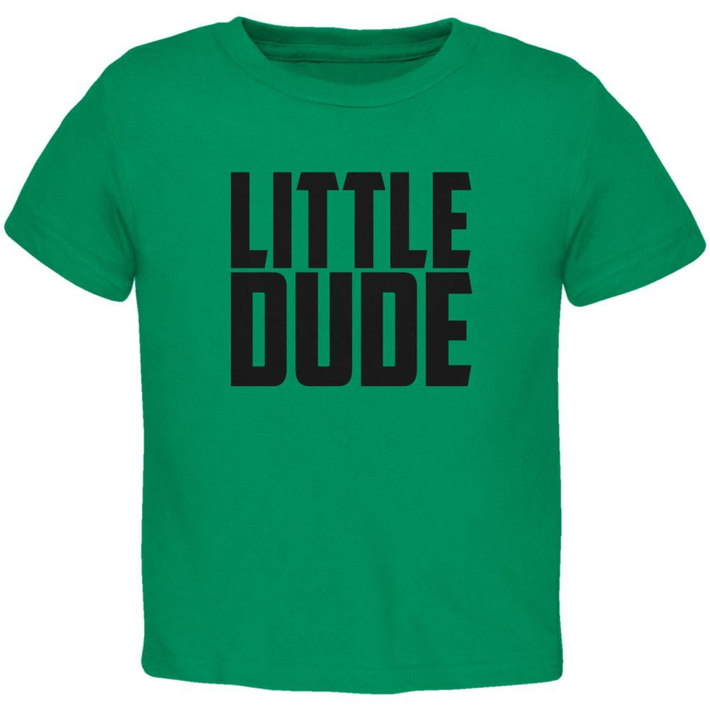 Little Dude Buddy Shirt Kelly Green Toddler T-Shirt Toddler T-Shirts Old Glory 2T Green 