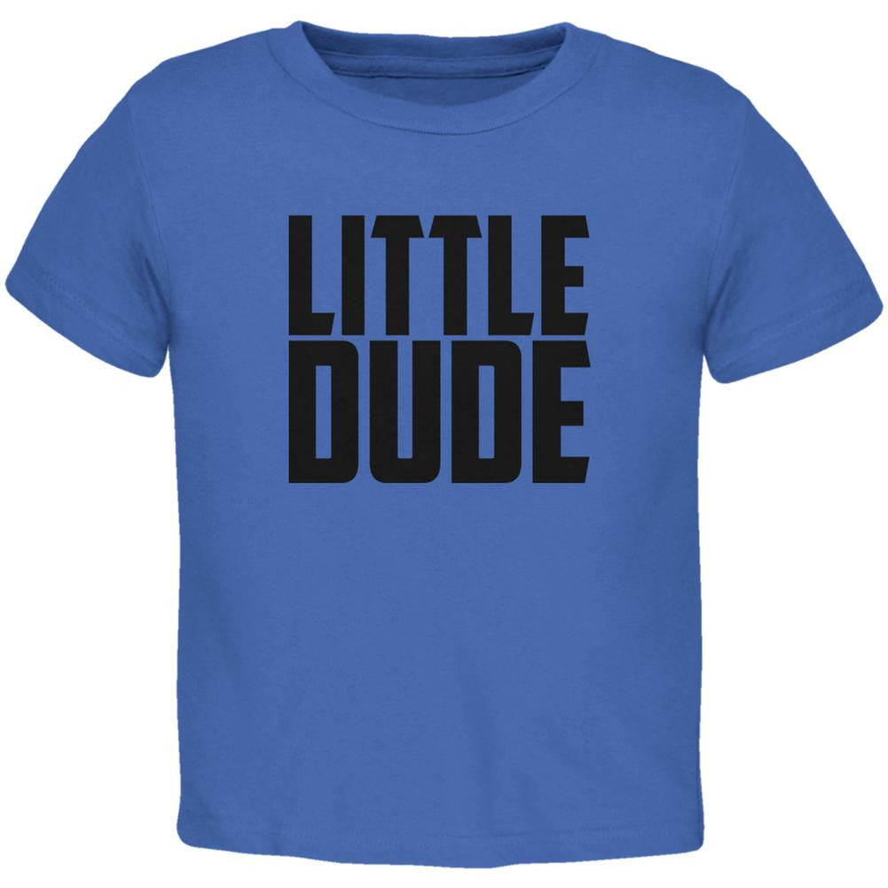 Little Dude Buddy Shirt Royal Toddler T-Shirt Toddler T-Shirts Old Glory 2T Blue 