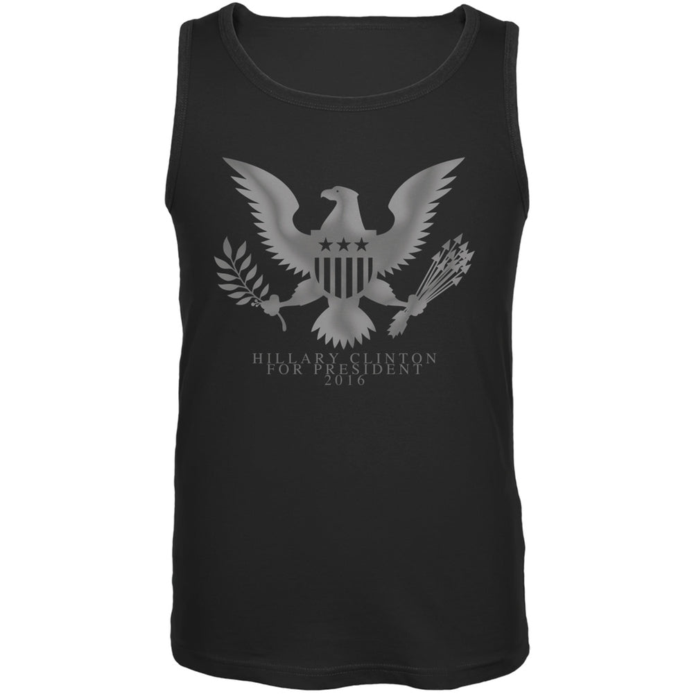 Election 2016 Hillary Clinton President Seal Black Adult Tank Top Men's Tank Tops Old Glory 2XL Black 