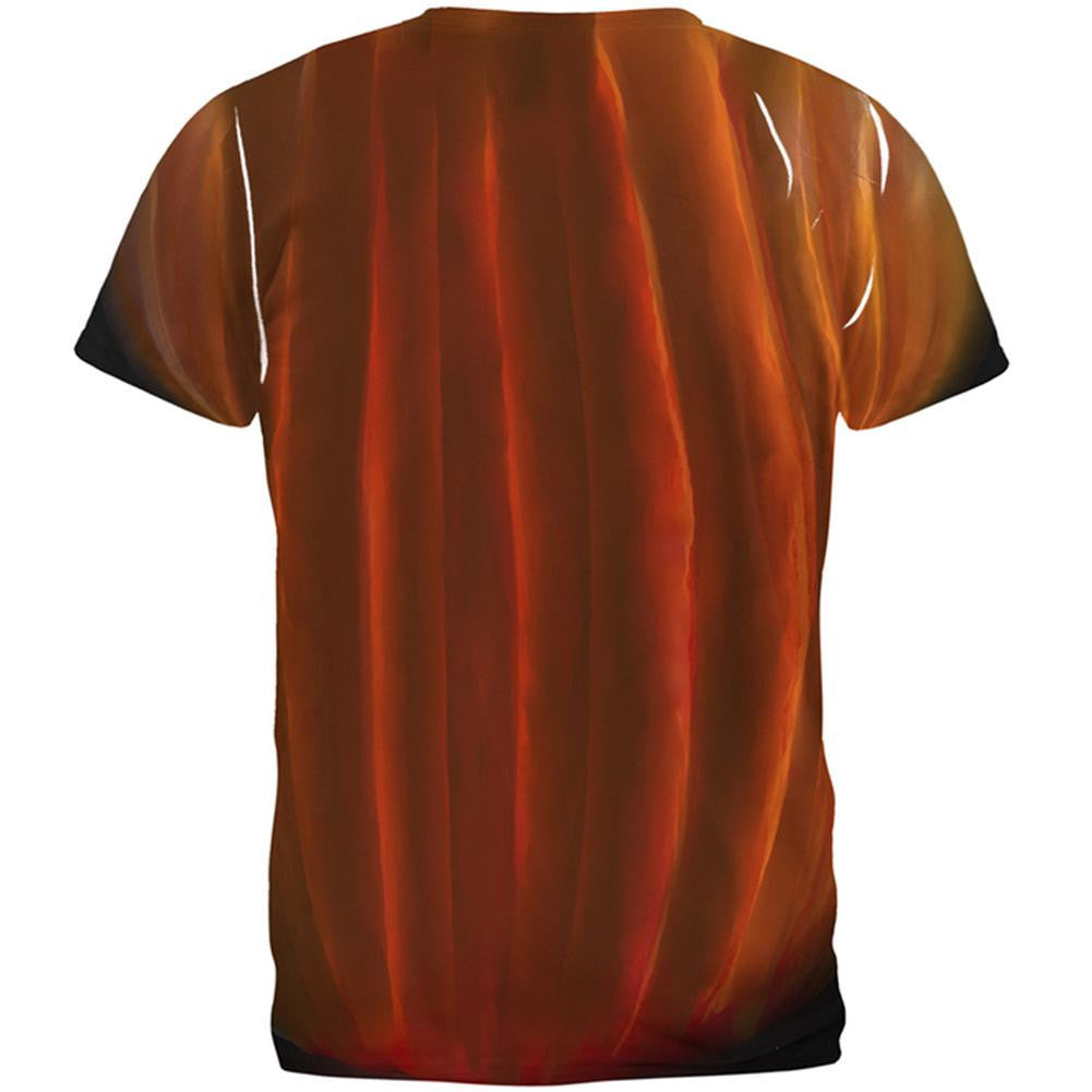 Halloween All Over JackOLantern Adult T-Shirt Men's T-Shirts Old Glory   