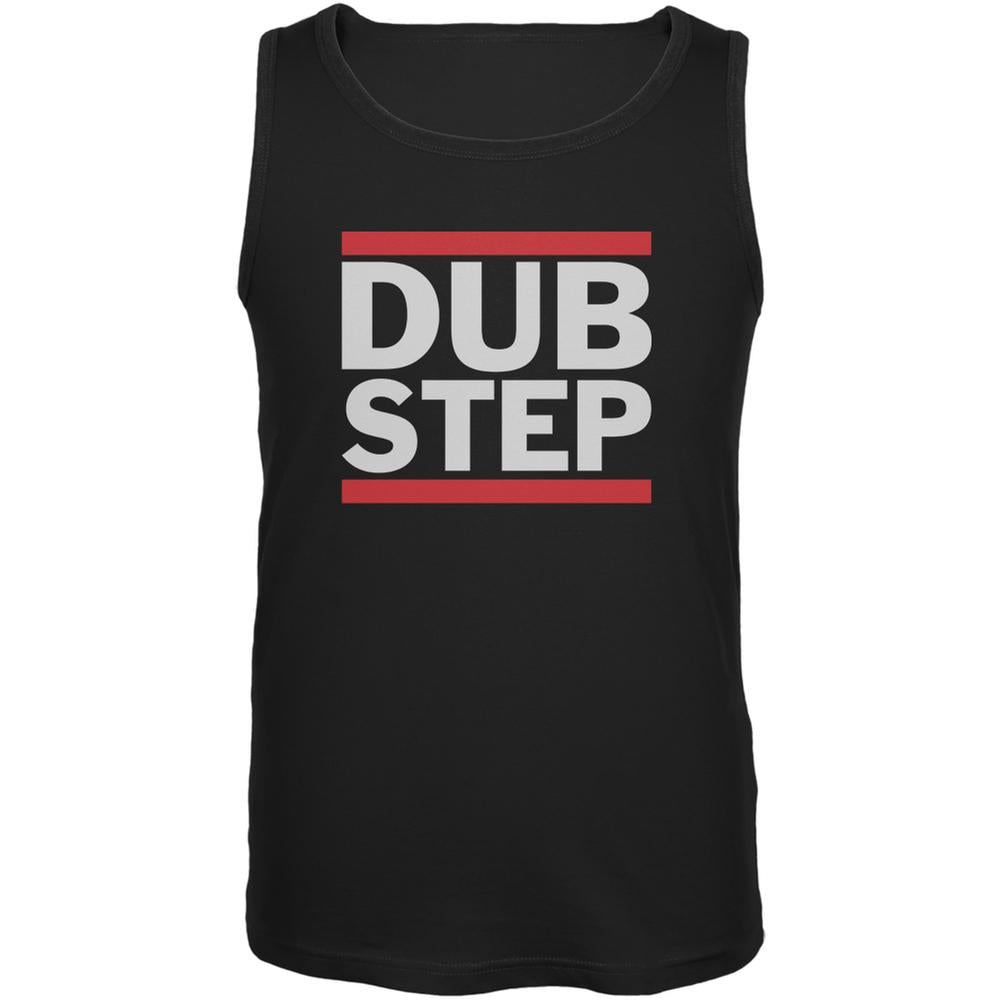 Dub Step Black Adult Tank Top Men's Tank Tops Old Glory 2XL Black 