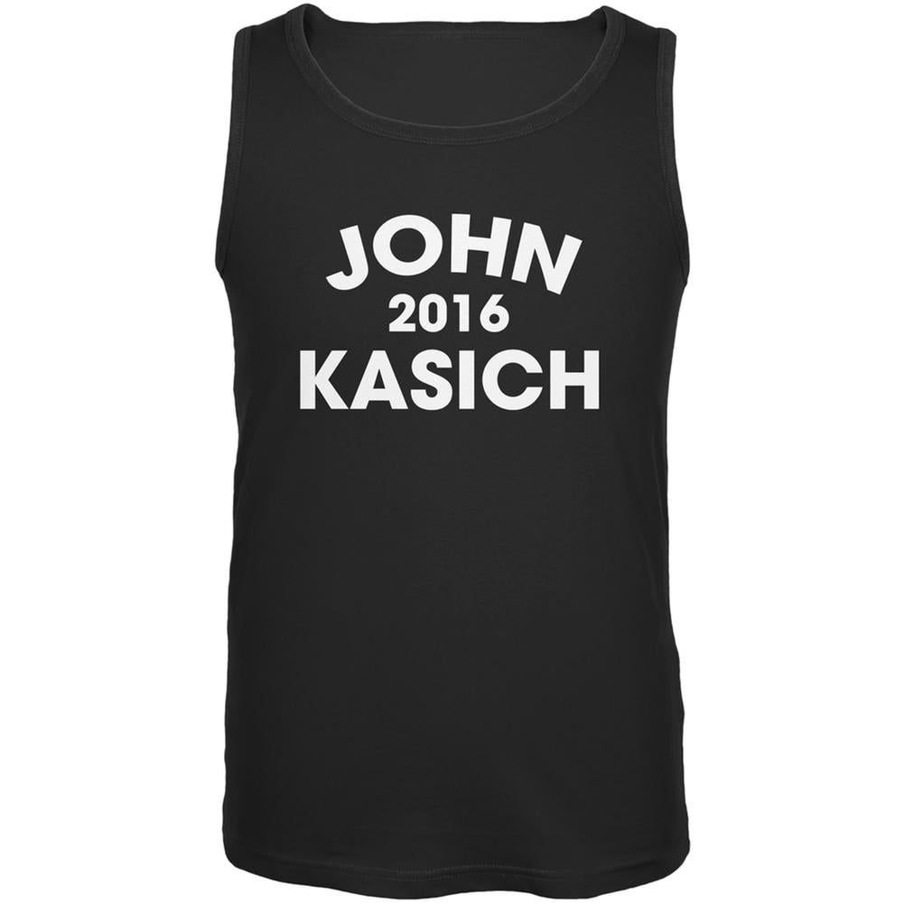 Election 2016 John Kasich Varsity Black Adult Tank Top Men's Tank Tops Old Glory 2XL Black 